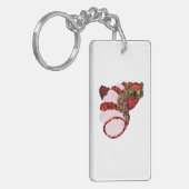 Porte-clés Hibou Porte - clé rectangulaire (Devant gauche)