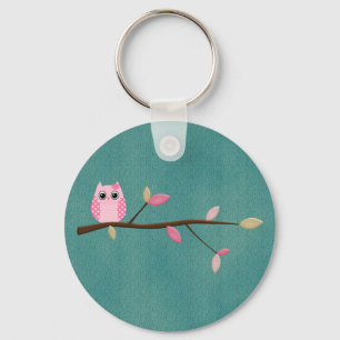 Porte-clés Hibou sage