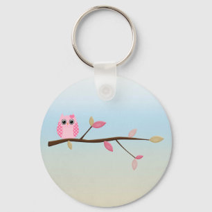 Porte-clés Hibou sage