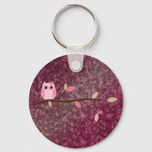 Porte-clés Hibou sage