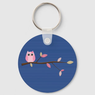 Porte-clés Hibou sage