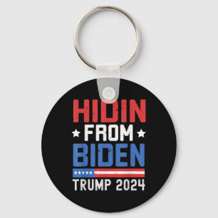 Porte-clés Hidin De Biden Enfants Hommes Trump 2024 Drôle Ant
