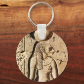 Porte-clés Hiéroglyphe de la lionne Sekhmet (Recto)