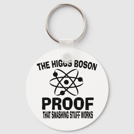 Porte-clés Higgs Boson Smashing Stuff Works (Recto)