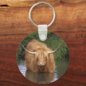 Porte-clés Highland Cattle (Recto)