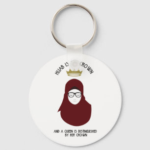 Porte-clés Hijab is my crown - GLASSES