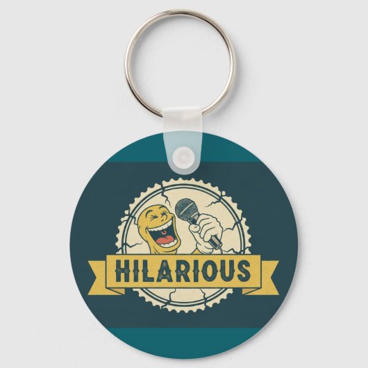 Porte-clés Hilarious Comedy (Recto)