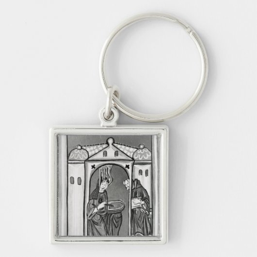 Porte-clés Hildegard de Bingen (Devant)