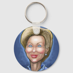 Porte-clés Hillary Clinton
