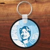 Porte-clés hillary clinton 08. (Recto)