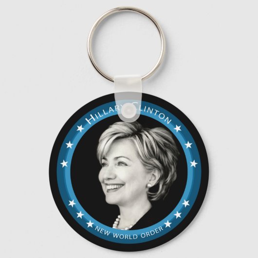 Porte-clés hillary clinton 08. pittoresque. (Recto)