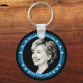 Porte-clés hillary clinton 08. pittoresque. (Recto)