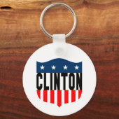 Porte-clés hillary clinton étoiles et rayures (Recto)