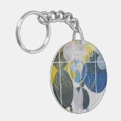 Porte-clés Hilma af Klint - Les grandes peintures (Devant gauche)