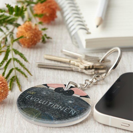 Porte-clés Hilma af Klint - L'évolution, 7 (Devant droit)