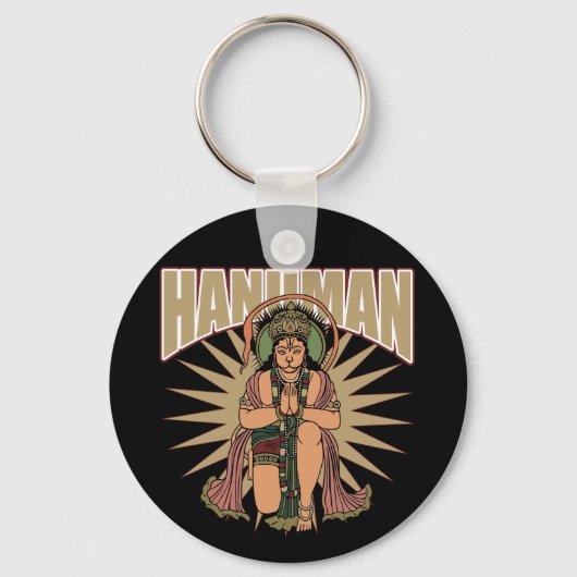 Porte-clés Hindu Hanuman (Recto)