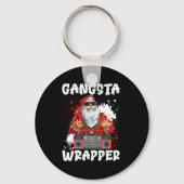 Porte-clés Hip Hop Santa Claus Gangster Christmas Gangsta Wra (Recto)