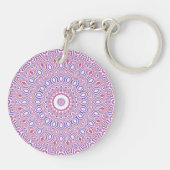 Porte-clés Hippie Boho Funky Bohemian Super Kaleidoscope (Dos)