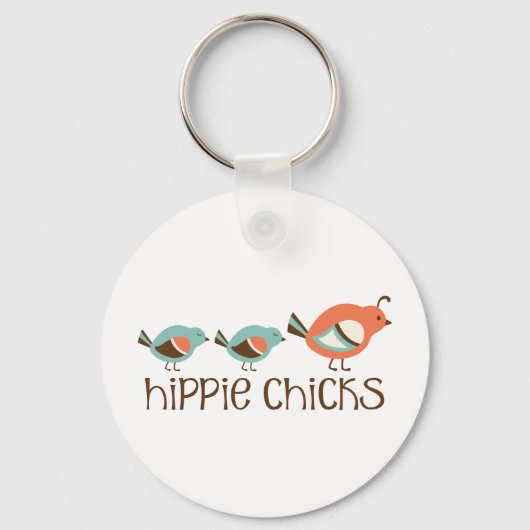 Porte-clés Hippie Chicks (Recto)