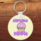 Porte-clés Hippie Cupcake (Recto)