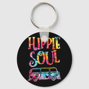 Porte-clés Hippie Tie Dye Van Hippie Soul