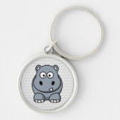 Porte-clés Hippo mignon (Devant)