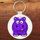 Porte-clés Hippo Purple (Recto)
