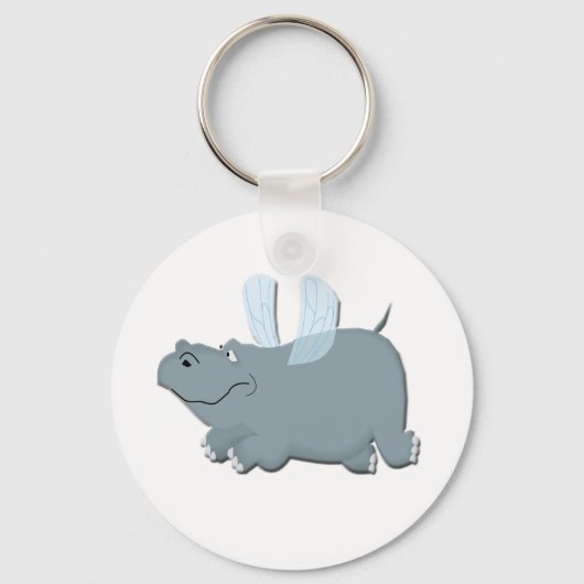 Porte-clés Hippo volant (Recto)