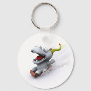 Porte-clés Hippopotame