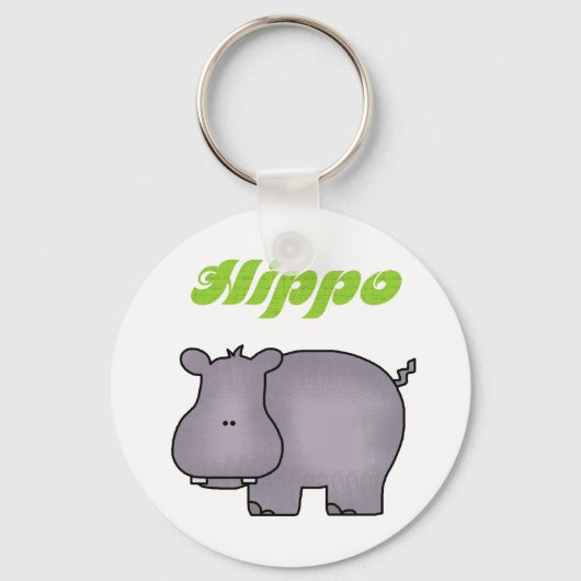 Porte-clés Hippopotamus Keychain (Recto)
