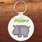 Porte-clés Hippopotamus Keychain (Recto)