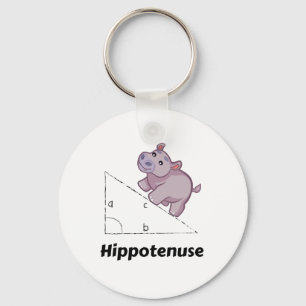 Porte-clés Hippotenuse Math drôle