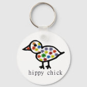 Porte-clés Hippy Chick (Recto)