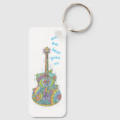 Porte-clés Hippy Guitar (Verso)