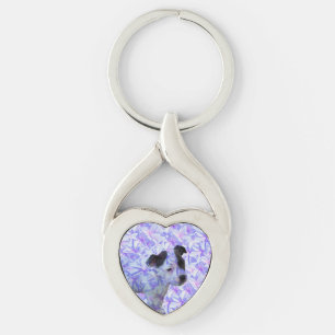 Porte-clés Hippy Staffordshire Bull Terrier Puppy,
