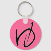 Porte-clés Hiragana "Yu" (Recto)
