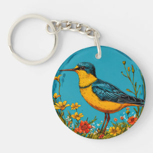 Porte-clés Hirondelle de rivage