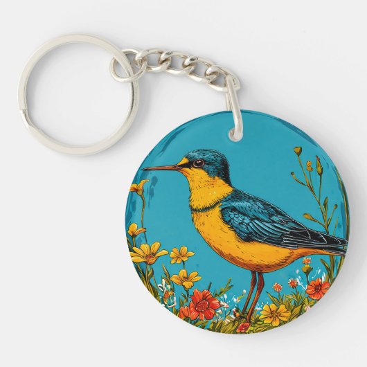 Porte-clés Hirondelle de rivage (Devant)