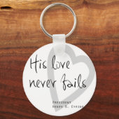 Porte-clés his lover never faihenry b eylds (Recto)