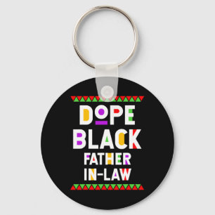 Porte-clés Histoire afro-américaine beau-père noir Drogue