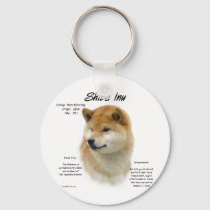 Porte-clés Histoire de Shiba Inu