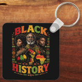 Porte-clés Histoire des Noirs (Verso)