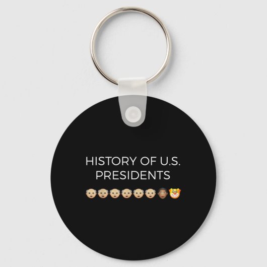 Porte-clés Histoire des présidents américains résistent (Recto)