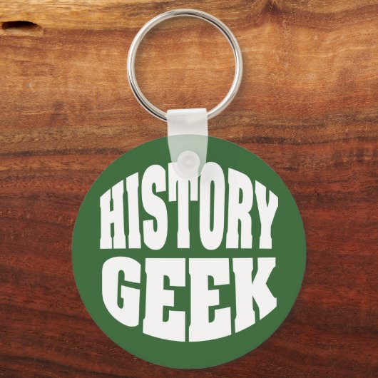 Porte-clés Histoire Geek drôle (Recto)