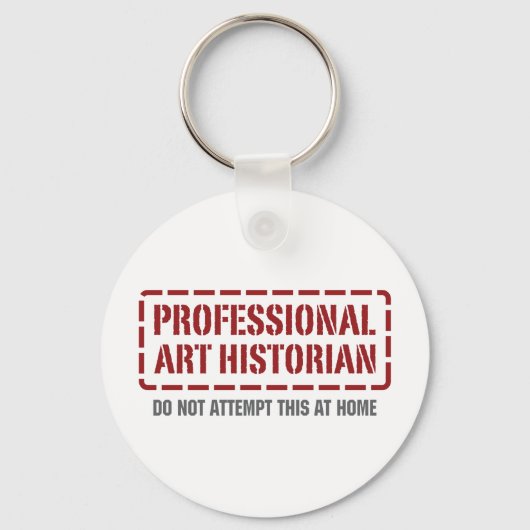 Porte-clés Historien de l'art professionnel (Recto)