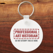 Porte-clés Historien de l'art professionnel (Recto)