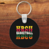 Porte-clés Historiquement Black College University Basketball (Recto)