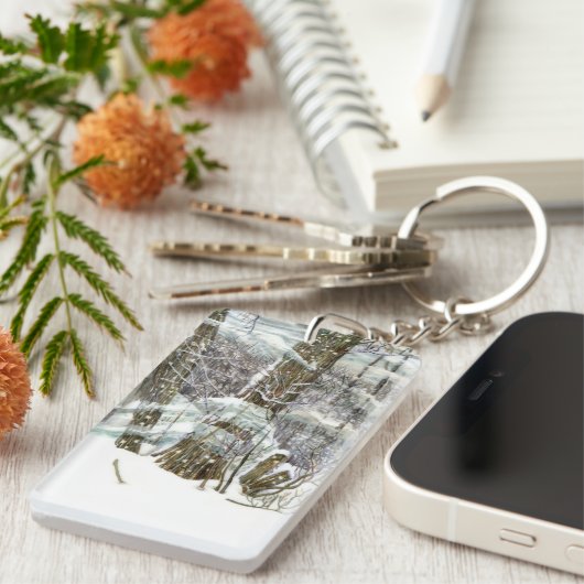 Porte-clés Hiver (Devant droit)