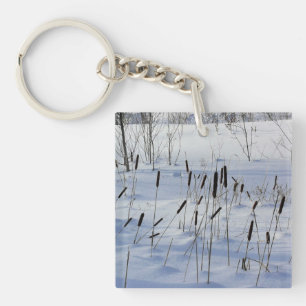 Porte-clés Hiver au Québec