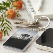 Porte-clés Hiver de Discgolf (Devant droit)